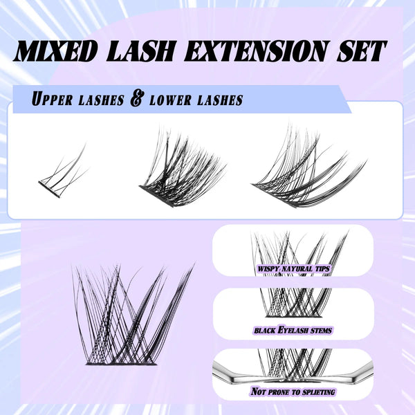 Lash Clusters Glam Kit